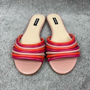 Nine West Women's Links Slide Sandal Magenta Size 9M